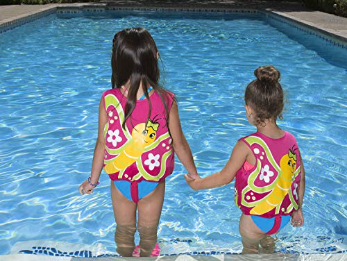 フロート プール 水遊び 浮き輪 50554 Poolmaster 50554 Learn-to-Swim Butterfly Swim Vest - 1-3 Years Old Pink, Smallフロート プール 水遊び 浮き輪 50554