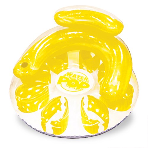 フロート プール 水遊び 浮き輪 06484 Poolmaster Water Pop Circular Swimming Pool Float Lounge, Yellowフロート プール 水遊び 浮き輪 06484