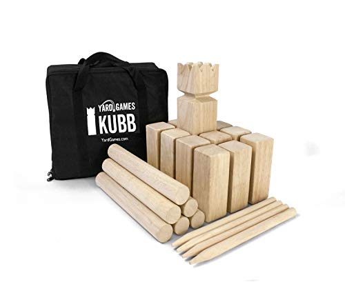 ܡɥ Ѹ ꥫ  Yard Games Kubb Premium Size Outdoor Tossing Game with Carrying Case, Instructions, and Boundary Markersܡɥ Ѹ ꥫ 
