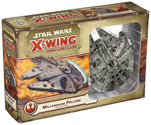 ボードゲーム 英語 アメリカ 海外ゲーム UBISWX06 Star Wars X-Wing 1st Edition Miniatures Game Millenium Falcon EXPANSION | Strategy Game for Adults and Teens | Ages 14+ | 2 Players | Average Playtime 45 Miボードゲーム 英語 アメリカ 海外ゲーム UBISWX06