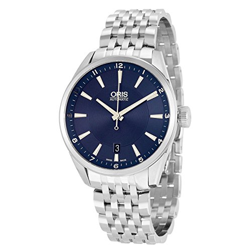マイルス 腕時計 オリス レディース Oris Artix Automatic Blue Dial Stainless Steel Ladies Watch 733-7713-4035MB腕時計 オリス レディース