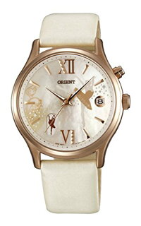 【当店1年保証】オリエントORIENT"Ballerina"FashionableAutomaticPealDialRoseGoldWatchDM01002W