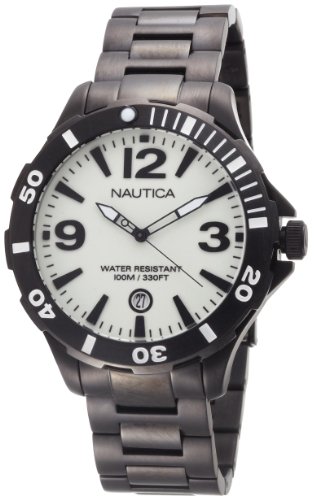 腕時計 ノーティカ メンズ N17572G Nautica Men's N17572G BFD 101 Diver Luminous Dial Watch腕時計 ノーティカ メンズ N17572G