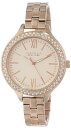 腕時計 ブローバ レディース 44L125 Caravelle New York Women 039 s 44L125 Swarvoski Crystal Rose Gold Tone Watch腕時計 ブローバ レディース 44L125