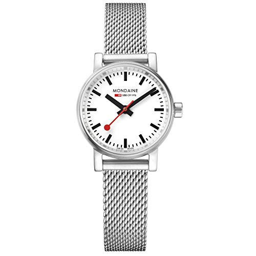 モンディーン 腕時計 モンディーン 北欧 スイス レディース MSE.26110.SM Mondaine Women's MSE.26110.SM SBB Analog Display Swiss Quartz Silver Watch腕時計 モンディーン 北欧 スイス レディース MSE.26110.SM