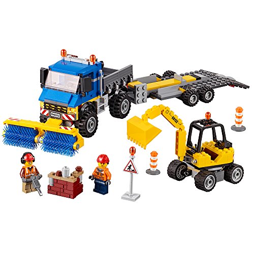 쥴 ƥ 6174561 LEGO City Great Vehicles Sweeper & Excavator 60152 Buil...