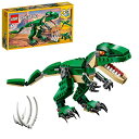 レゴ クリエイター 31058 Lego 31058 Creator Mighty Dinosaurs Toy, 3 in 1 Model, T. rex, Triceratops and Pterodactyl Dinosaur Figures, Gifts for 7-12 Year Old Kids, Boys & Girlsレゴ クリエイター 31058