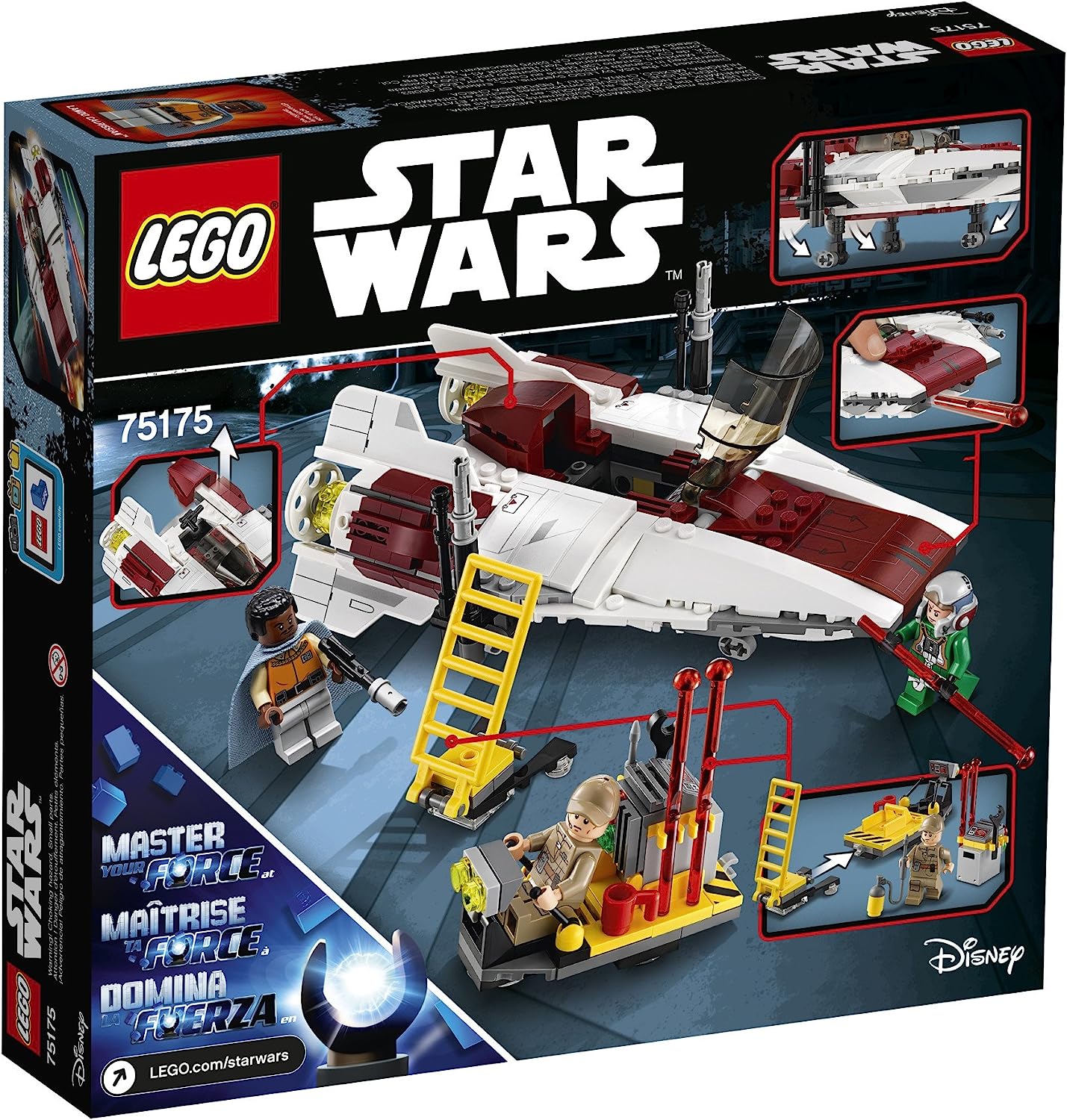 レゴ スターウォーズ 75175 LEGO Star Wars A-Wing Starfighter 75175 Building Kit (358 Piece), Multiレゴ スターウォーズ 75175