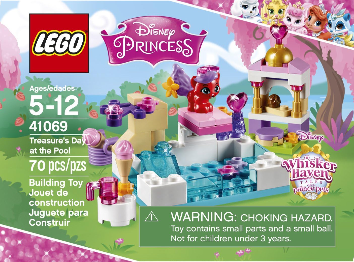 レゴ ディズニープリンセス 6135817 【送料無料】LEGO Disney Princess Treasure's Day at The Pool Building Kit (70 Piece)レゴ ディズニープリンセス 6135817