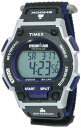 腕時計 タイメックス メンズ T5K198 Timex Men's T5K198 Ironman Endure 30 Shock Full-Size Black/Silver-Tone/Blue Fast Wrap Watch腕時計 タイメックス メンズ T5K198