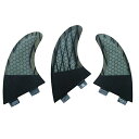 サーフィン フィン マリンスポーツ UPSURF Surfboard Tri Fin Double Tabs Fins Carbon S/M Size Thru...