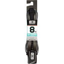サーフィン リーシュコード マリンスポーツ Ocean & Earth Regular Black Longboard Surfboard Leash - 8'...