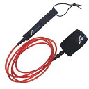 T[tB [VR[h }X|[c Abahub Premium Surfboard Leash, Straight Surf Board Leg Rope, Legrope Strap for Shortboard, Skimboard, Fish Surfboard Replacement Leashes 8 Foot Clear Red Core 7 mm ThiT[tB [VR[h }X|[c