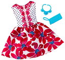 バービー バービー人形 着せ替え 衣装 ドレス FCT35 Barbie Fashions Complete Look - Floral Red Dressバー...