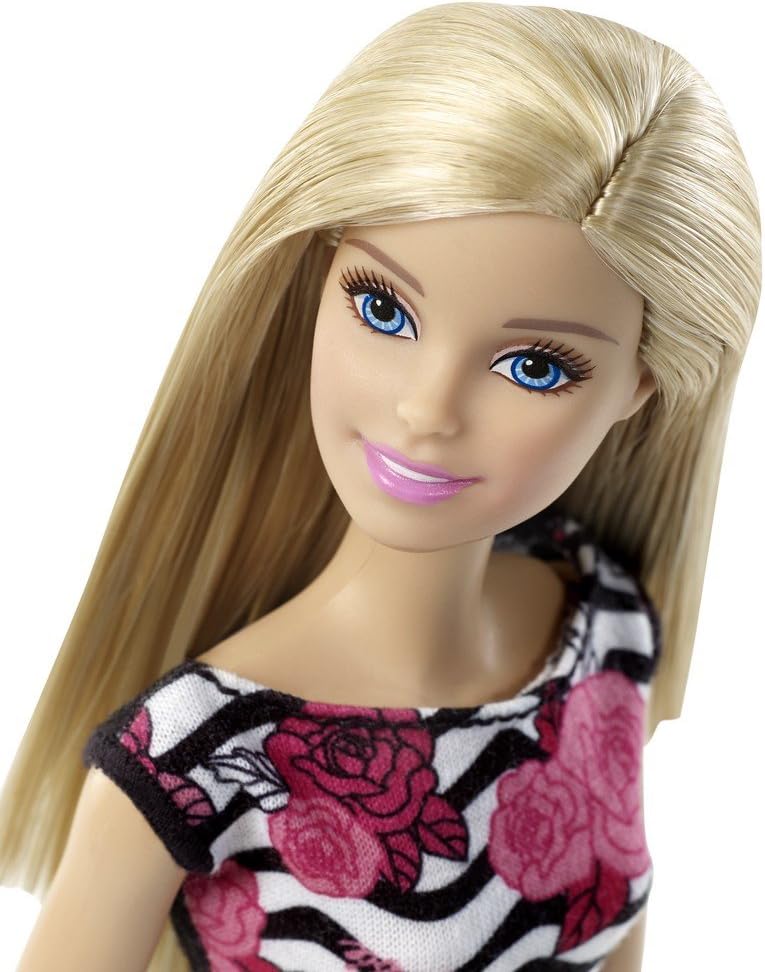 バービー バービー人形 DGX59 Barbie Pink-Tastic Doll, Rose Art On Black & White Stripes Dressバービー バービー人形 DGX59 3