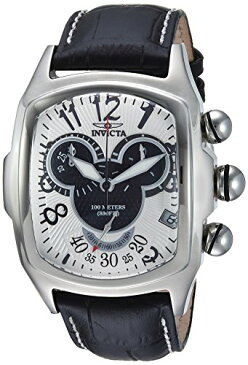 インヴィクタ インビクタ 腕時計 メンズ ディズニー 24522 【送料無料】Invicta Men's Disney Limited Edition Stainless Steel Quartz Watch with Leather Calfskin Strap, Black, 28 (Model: 24522)インヴィクタ インビクタ 腕時計 メンズ ディズニー 24522