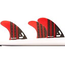 サーフィン フィン マリンスポーツ VENTRAL-CS5-FC3-Red DORSAL Surfboard Fins Thruster 3 Set FCS C...