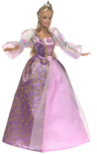 Сӡ Сӡͷ Barbie as Rapunzel Doll - Cartoon Theme, Modern Style, 12....