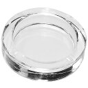 灰皿 海外モデル アメリカ 輸入物 Amlong Crystal Classic Round Crystal Ashtray 4 Diameter for Cigars or Cigarettes with Gift Box灰皿 海外モデル アメリカ 輸入物