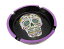 灰皿 海外モデル アメリカ 輸入物 FG-2110 Day Of The Dead Head Decorative Skull Polyresin Ashtray - Purple灰皿 海外モデル アメリカ 輸入物 FG-2110