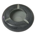灰皿 海外モデル アメリカ 輸入物 MN-ashtray_Gray Stoneware Ashtray Outdoor in Natural Grey Stone, 3.75 Inches, Handmade Gifts for Men灰皿 海外モデル アメリカ 輸入物 MN-ashtray_Gray