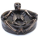 灰皿 海外モデル アメリカ 輸入物 nepalat Purpledip Polyresin Ashtray:" What The Future Holds" 5X5X3 Inches Brown灰皿 海外モデル アメリカ 輸入物 nepalat