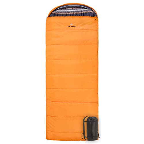 アウトドア キャンプ スリーピングバッグ アメリカ 1174L TETON Celsius Regular, 0 Degree Sleeping Bag, All Weather Bag for Adults and Kids Camping Made Easy and Warm Compression Sack Includedアウトドア キャンプ スリーピングバッグ アメリカ 1174L