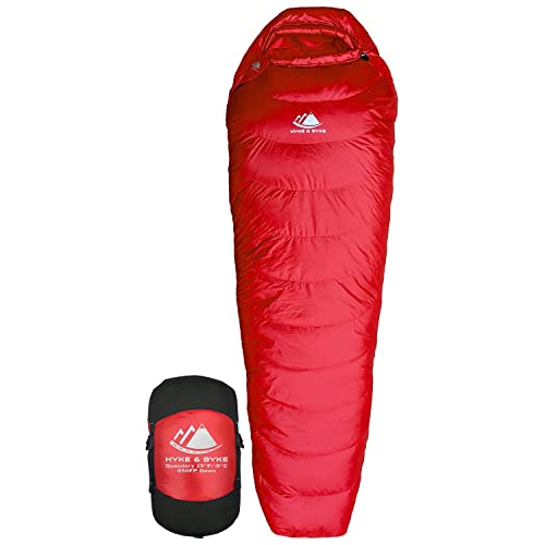 angelica㤨֥ȥɥ  ꡼ԥ󥰥Хå ꥫ Hyke & Byke Quandary 15F Cold Weather Mummy Hiking & Backpacking Sleeping Bag - Duck Down 650 FP 3 Season Sleeping Bags for Adults - Ultralight with Comȥɥ  ꡼ԥ󥰥Хå ꥫפβǤʤ59,510ߤˤʤޤ