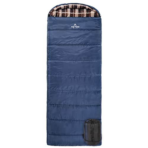 アウトドア キャンプ スリーピングバッグ アメリカ 103L TETON Sports Celsius XL -32C/-25F Sleeping Bag Cold Weather Sleeping Bag Great for Family Camping Free Compression Sack Blue - Left Zipアウトドア キャンプ スリーピングバッグ アメリカ 103L