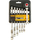 デウォルト 工具 ビットセット プラスドライバー マイナスドライバー DWMT74196 DEWALT 007PC FLEX RATCHETIGN COMB. ...
