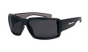 ボディボード マリンスポーツ BOOGIE Bomb BG103 Floating Safety Sunglasses: Matte Black frame, Smoke PC Safety lens, Non-Slip Gray foam lining, ANSI Z87 Compliant, UVA/UVB, Safe for Rugged Activity, Wet Conditions.ボディボード マリンスポーツ