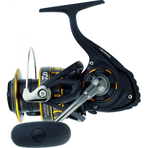 リール Daiwa ダイワ 釣り道具 フィッシング BG8000 Daiwa BG8000 BG Saltwater Spinning Reel, 8000, 5.3: 1 Gear Ratio, 6+1 Bearings, 53.30" Retrieve Rate, 33 lb Max Drag, Black/goldリール Daiwa ダイワ 釣り道具 フィッシング BG8000