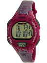 腕時計 タイメックス レディース TW5M07600 Timex Women's Ironman TW5M07600 Fuchsia Rubber Analog Quartz Sport Watch腕時計 タイメックス レディース TW5M07600 その1