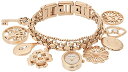 腕時計 アンクライン レディース 10/8096RMCH Anne Klein Women's Premium Crystal Accented Rose Gold-Tone Charm Bracelet Watch腕時計 アンクライン レディース 10/8096RMCH