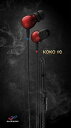 海外輸入ヘッドホン ヘッドフォン イヤホン 海外 輸入 KOKO-10 Red Audiopark KOKO Ruby Wearable Braided Wri...