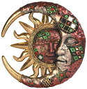 壁飾り インテリア タペストリー 壁掛けオブジェ 海外デザイン SS-G-63070 George S. Chen Imports Mosaic Crescent Moon Sun Wall Plaque Decoration (Large, 63070)壁飾り インテリア タペストリー 壁掛けオブジェ 海外デザイン SS-G-63070