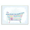壁飾り インテリア タペストリー 壁掛けオブジェ 海外デザイン wrp-1059 Stupell Home D?cor Splish Splash Typogr...