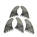 サーフィン フィン マリンスポーツ UPSURF Surfboard fins k2.1 5fins Single tab Surfing fins Honey...