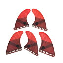 サーフィン フィン マリンスポーツ UPSURF Surfboard fins k2.1 5fins Single tab Surfing fins Honey...