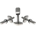 サーフィン フィン マリンスポーツ DORSAL THUMB SCREW - Stainless Steel Fin Screw for Longboard a...
