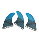 サーフィン フィン マリンスポーツ Surfboard fin Single Tab Fin Medium Size, G5 tri Fin (Blue G5)...