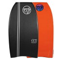 ボディボード マリンスポーツ T10 BZ BodyBoards - T-10 Progressive Series Bodyboard - HDPE Slick - Crescent Tail - PE Core - 8lb Deck (Black, 42