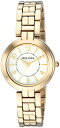 腕時計 アンクライン レディース AK/3070MPGB Anne Klein Women's Gold-Tone Bracelet Watch腕時計 アンクライン レディース AK/3070MPGB
