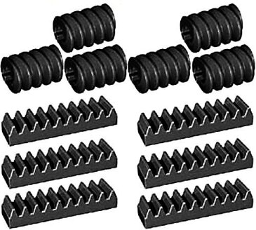 レゴ テクニックシリーズ 【送料無料】LEGO Technic NEW 12 pcs BLACK WORM AND RACK GEAR SET Screw Track Kit Part Piece Mindstorms NXT robot robotics assortment pack ev3 motorレゴ テクニックシリーズ