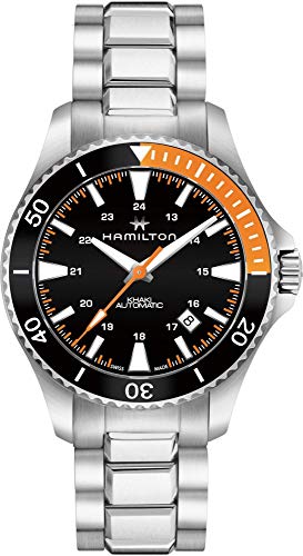 腕時計 ハミルトン メンズ H82305131 Hamilton Khaki Navy Scuba Automatic Black Dial Men 039 s Watch H82305131腕時計 ハミルトン メンズ H82305131