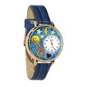 腕時計 気まぐれなかわいい プレゼント クリスマス ユニセックス WHIMS-G1810001 Whimsical Gifts Aquarius Zodiac Astrology Sign 3D Watch Gold Finish Unique Fun Novelty Handm腕時計 気まぐれなかわいい プレゼント クリスマス ユニセックス WHIMS-G1810001