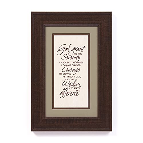 壁飾り インテリア タペストリー 壁掛けオブジェ 海外デザイン 3582 James Lawrence 039 Serenity Prayer 039 Inspirational Framed Wall Art - Brown壁飾り インテリア タペストリー 壁掛けオブジェ 海外デザイン 3582