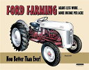 壁飾り インテリア タペストリー 壁掛けオブジェ 海外デザイン D758 Desperate Enterprises Ford Farming 8N Tin S...