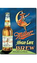 壁飾り インテリア タペストリー 壁掛けオブジェ 海外デザイン 978 Poster Discount Miller High Life Brew Tin Si...