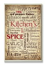 壁飾り インテリア タペストリー 壁掛けオブジェ 海外デザイン KWP-944 Stupell Home D?cor Kitchen Spice Typogra...